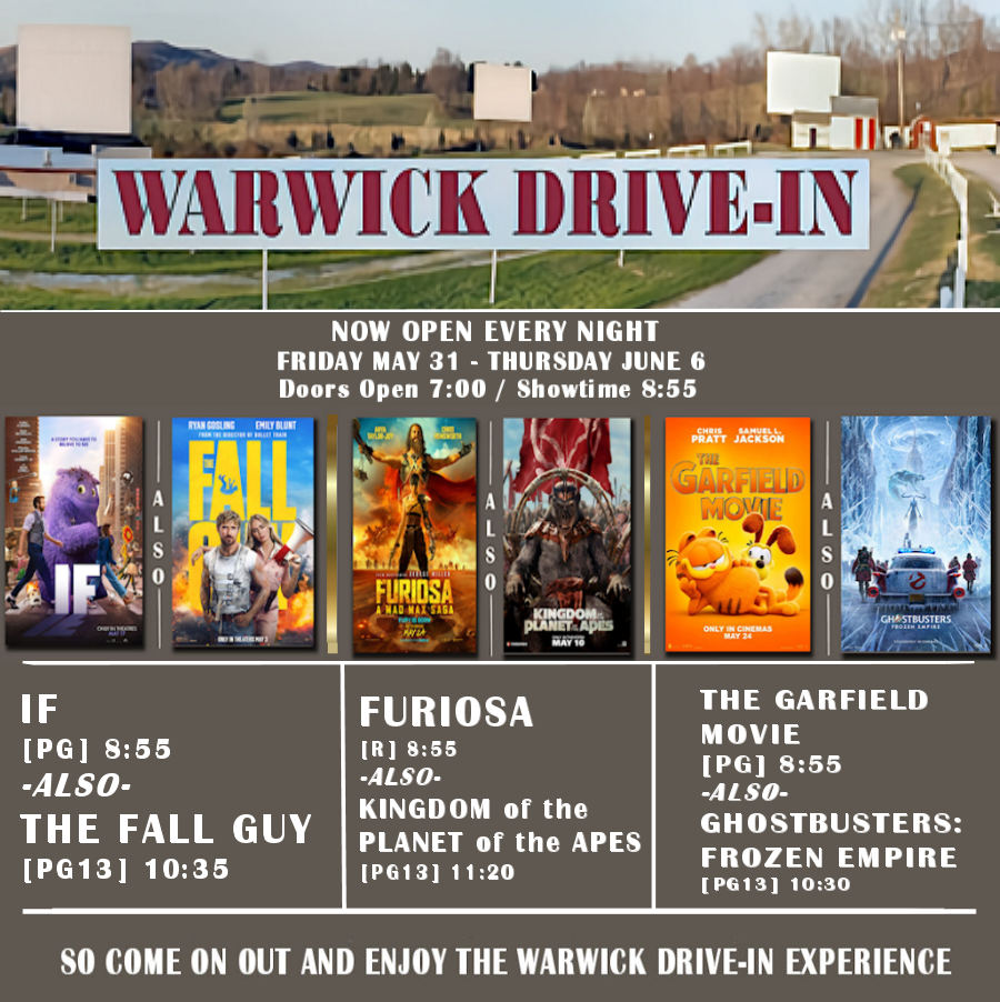 Warwick Drive-In Theater (@warwickdrivein) on Twitter photo 