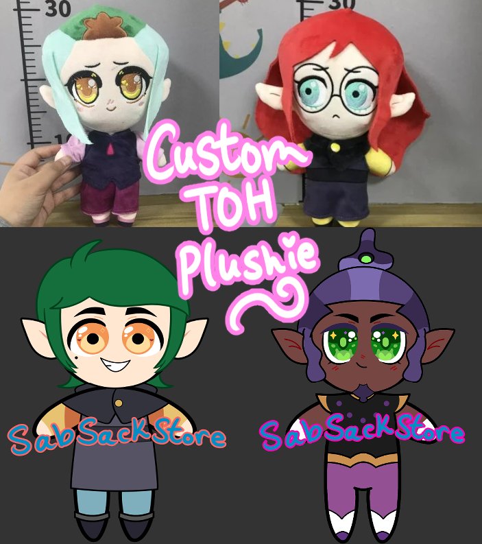 TOH GIV3AWAY:  
Doing another!!! For a chance to win any The Owl House plush of mine, follow/RT to enter! Tag friends and comment which one you'd like for extra entries :D Ends June 22~ 🔗in bio to see all of them! I also offer custom plushie services hehe ♡ #theowlhouse