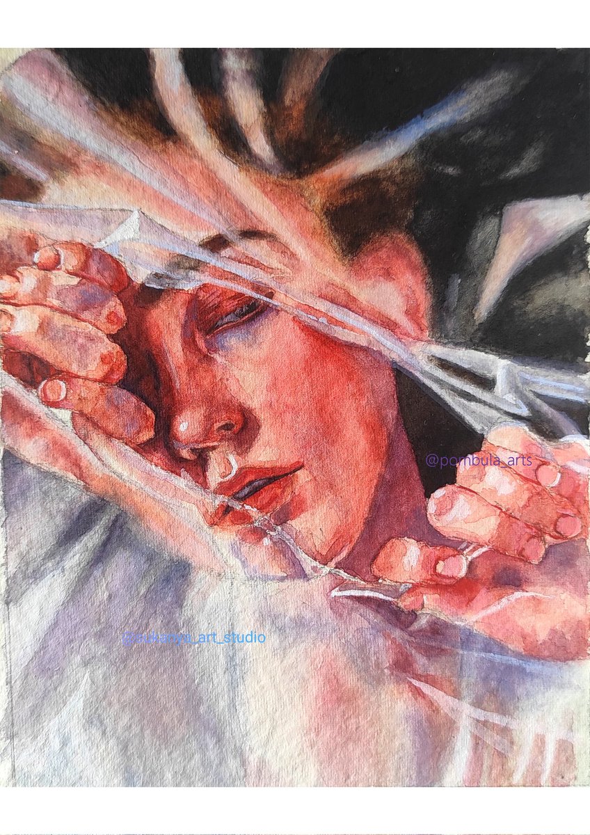 Pombula_arts's tweet photo. Watercolor portrait 
5.5 inch x 7.5 inch
DM to buy

#art https://t.co/DSRoTLnw2M