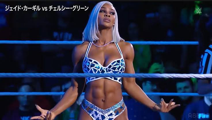 高身長女子がブームらしいので身長178㎝のWWEのジェイド・カーギル選手を紹介します #高身長女子