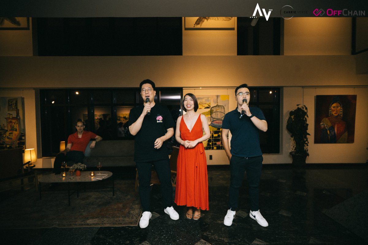 OffChainSaigon's tweet photo. 🎉 Calling all gaming enthusiasts, creators, and Web3 degens! Proudly backed by Web3 leaders: Carriverse, Dedo112, OffChain Global, and APAC DAO. See you there!
🗓️ June 17, 2023
📍 10 Nguyen Dang Giai, Thao Dien, Thu Duc
#Carriverse #BUIDLVietnam2023 #Web3 #Metaverse #Gaming #NFT https://t.co/UAsZBMQlsL