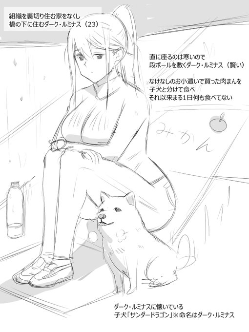 元悪の女幹部がホームレスになるお話 