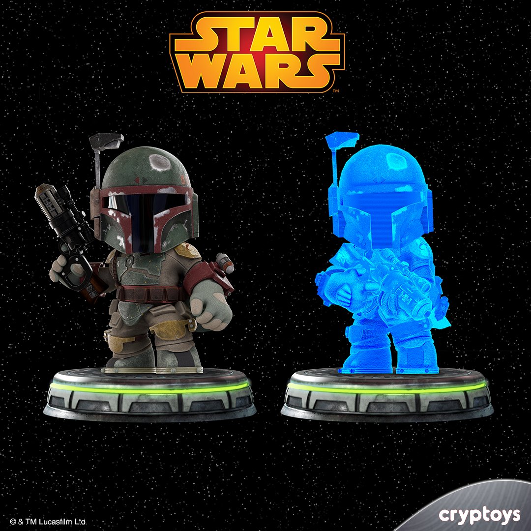 Introducing Star Wars Carkoon Boba Fett Cryptoys as the chase character in our Star Wars Volume III Collection. The snapshot ends on July 19th at 11:59pm ET. Be sure to complete your collection before the deadline to have a chance at adding these Cryptoys to your collection!