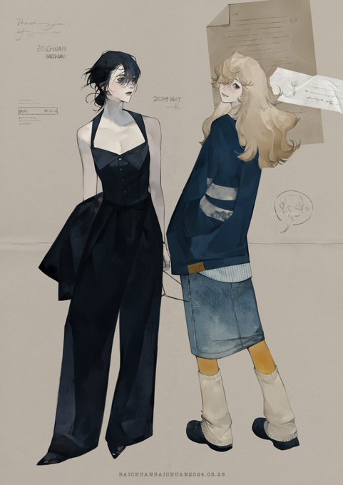 「black pants」 illustration images(Latest｜RT&Fav:50)｜4pages