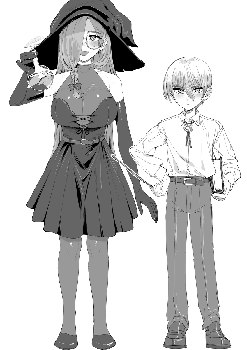 こんなキャラデザばっかしているよ。(デカ女ブームに便乗) 