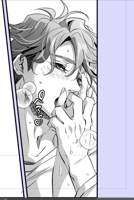 アイコンの子なんですけどえっちでかっこいいので…
発情男子は健康に良い

#創作男女 