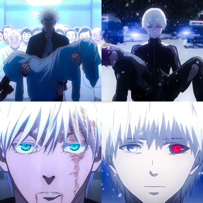 One is copying the other
