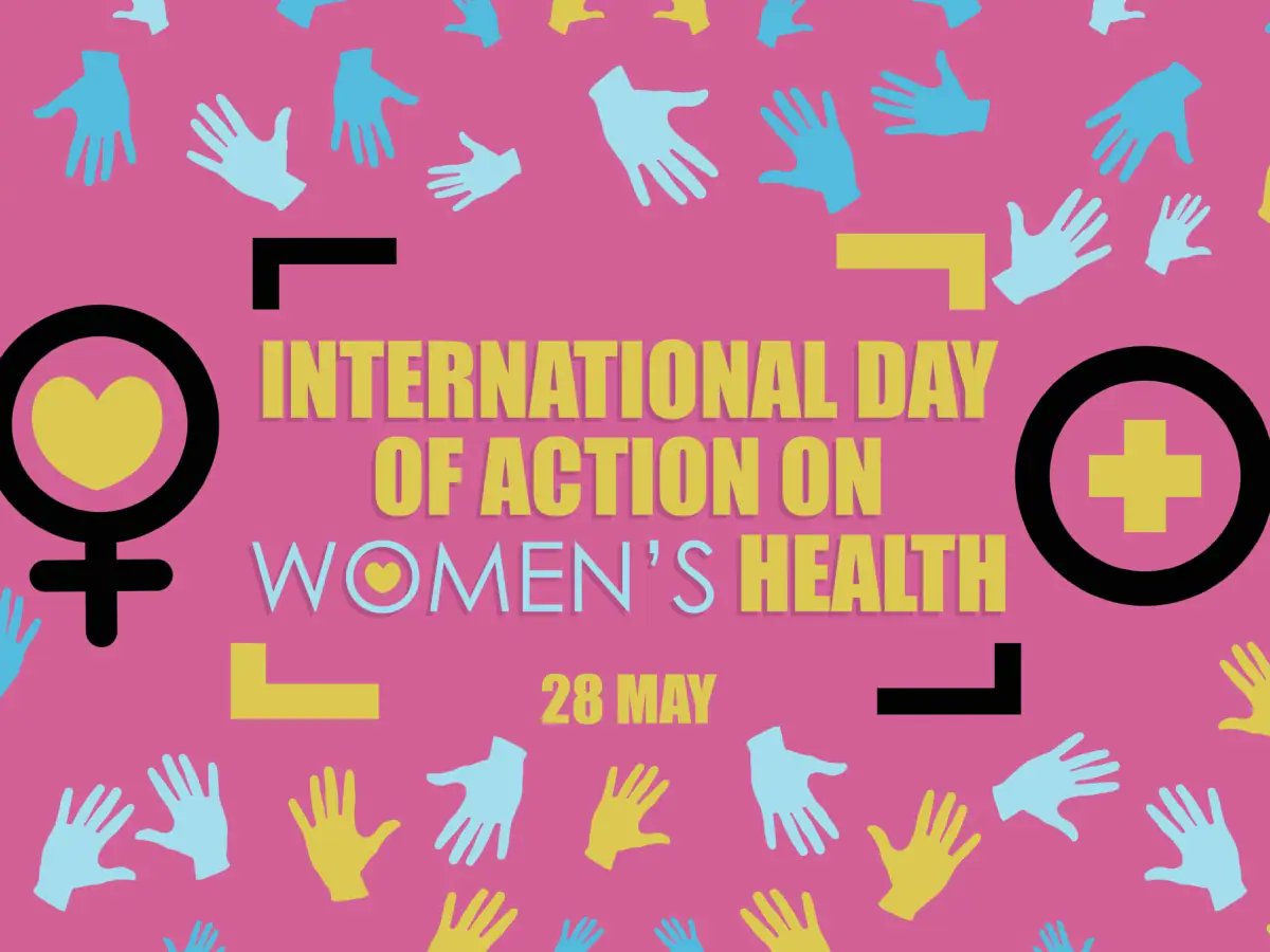 Today we recognize #InternationalDayofActionforWomensHealth & unite to support #sexualandreproductivehealth rights, an indivisible part of human rights. We join fellow advocates & allies in calling for increased mobilization to protect women’s rights everywhere.