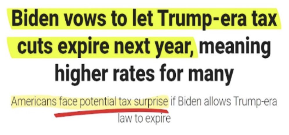 ✂️ Say goodbye to those Trump tax cuts that put thousands back in your pockets. I wonder what’s next? That’s why I learned about an IRS loophole that thousands of Americans have used to safeguard their money.  Learn about this IRS loophole👇🏻 link.goldco.com/701Qh00000BzFy…