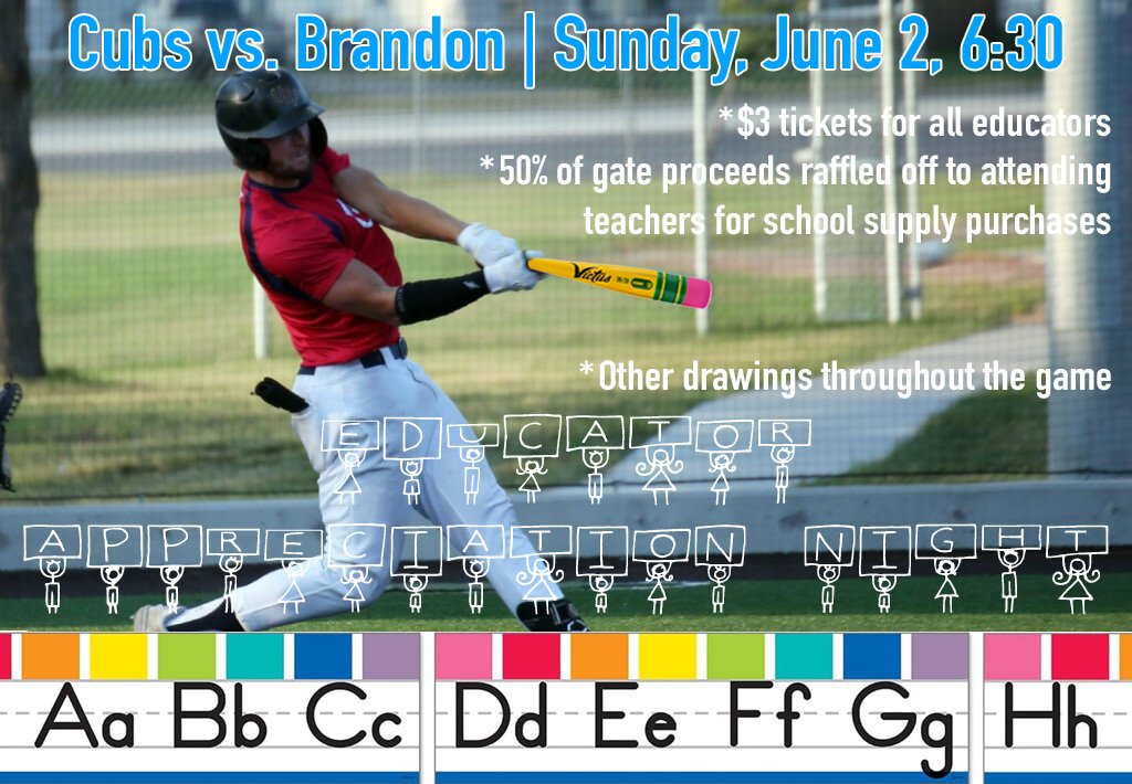 Brookings Cubs Amateur Baseball tweet media