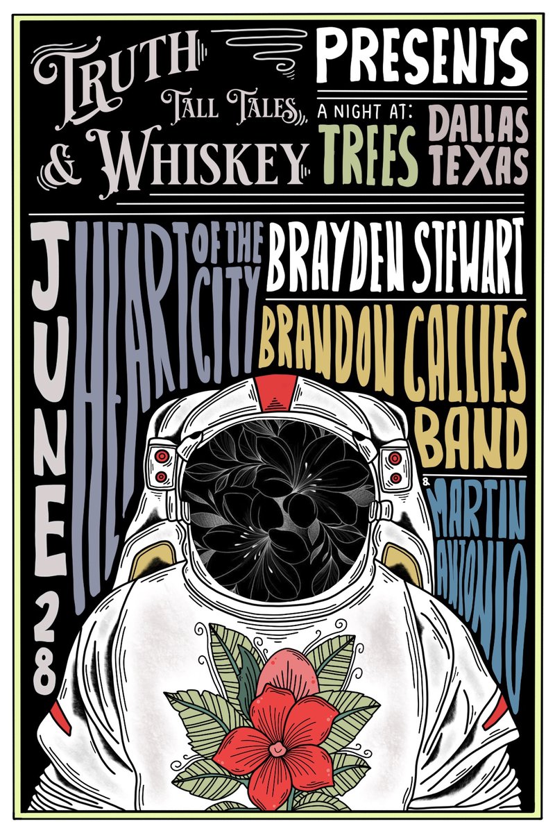 Beyond stoked to be performing at @treesdallas on June 28th with Martin Antonio, Brayden Stewart, and @HeartCityMusic. Grab your tickets at treesdallas.com today!
.
.
.
#brandoncalliesband #indieinfusedamericana #altfolk #bcb