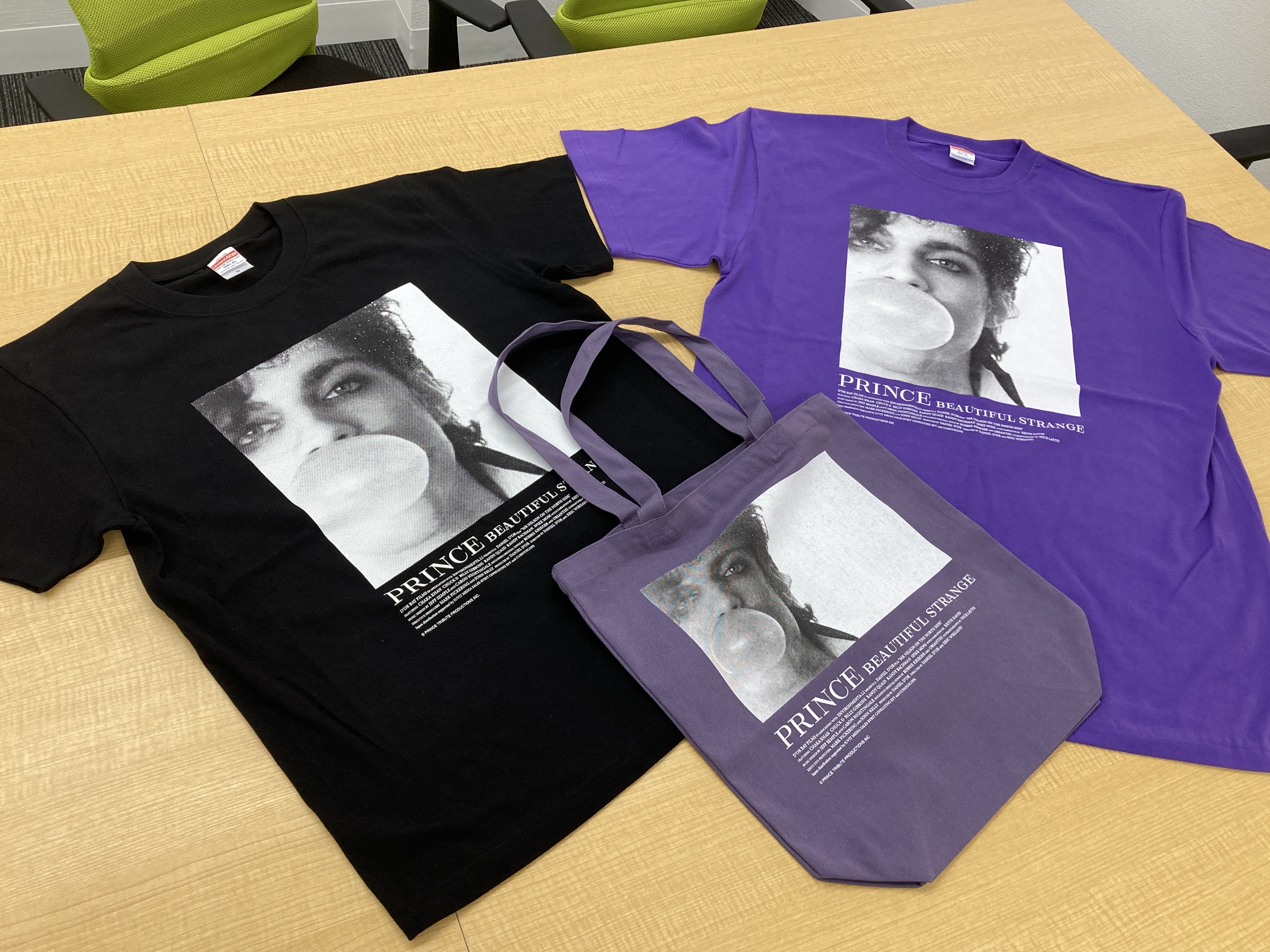 プリンス Tシャツ 映画 PRINCE BEAUTIFUL STRANGEグッズ ビューティフル・ストレンジ Tシャツ (ブラック) サイズ L