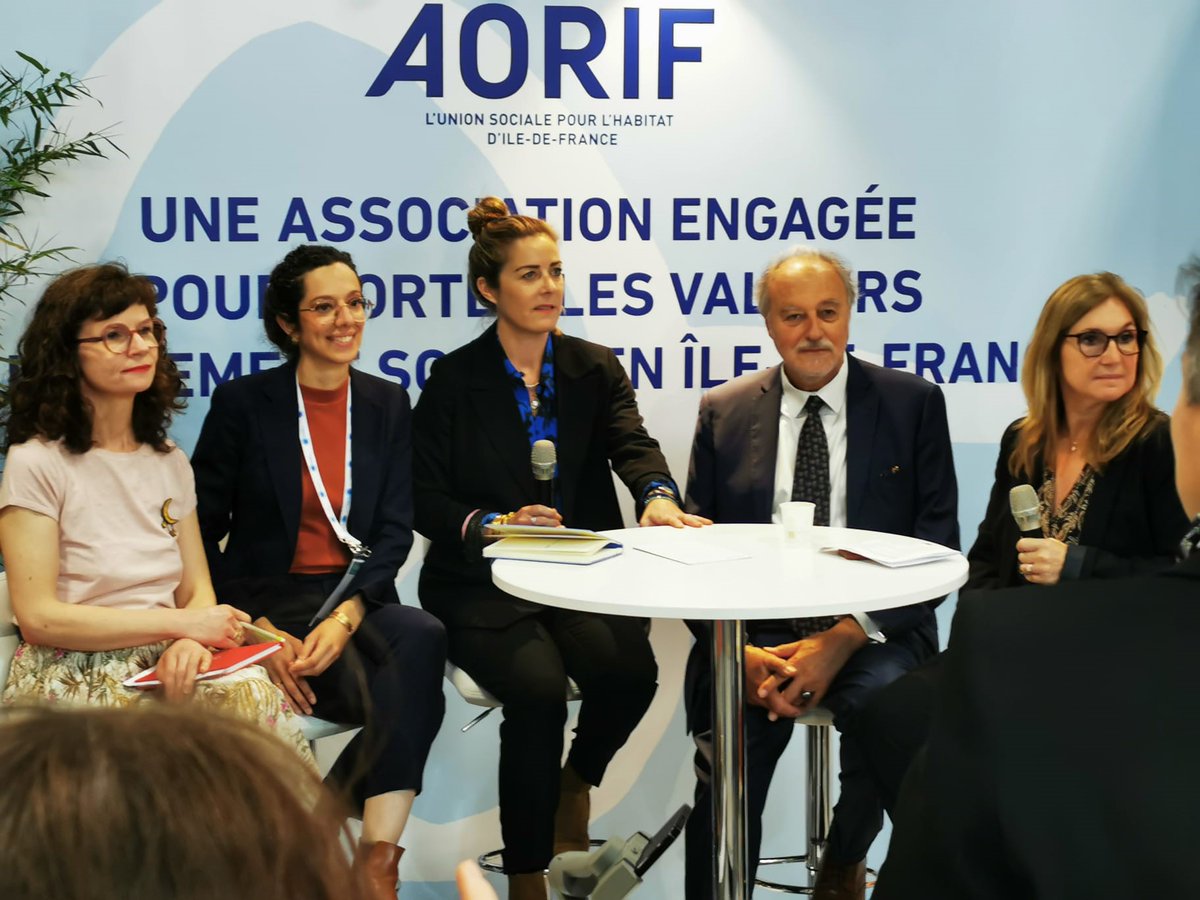 Merci à l'<a href="/AORIF_/">AORIF</a> pour avoir donné la parole à notre présidente <a href="/aliceTIMSIT/">Alice Timsit</a> lors de la table ronde "Les bailleurs sociaux partenaires des collectivités dans la #décarbonation de l'Ile-de-France". La coopérative est un levier financier essentiel pour atteindre cet objectif.