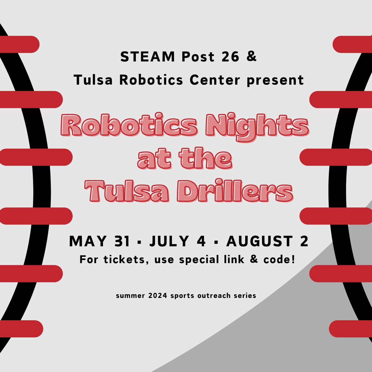 First 📷 outing of the summer this Friday 31 May 2024! Get your tickets via this link &amp; code: mlb.tickets.com/schedule/?agen…... · Code: POST26 <a href="/FIRSTinOklahoma/">FIRST In Oklahoma</a>