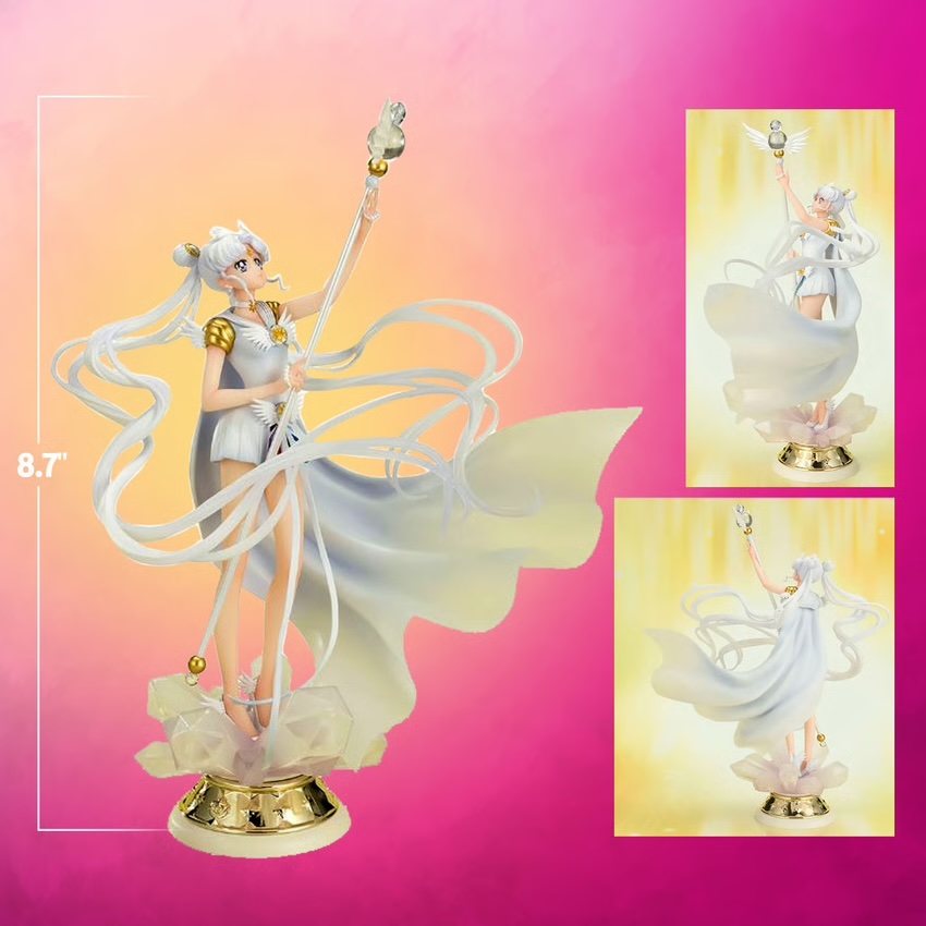 The first (non-chibi style) Sailor Cosmos figure is finally released in Japan! (International comes later this year)

If you preordered from a Japanese site, she should be shipped or shipping soon!
sailormoonfannetwork.com/blog/figuarts-…