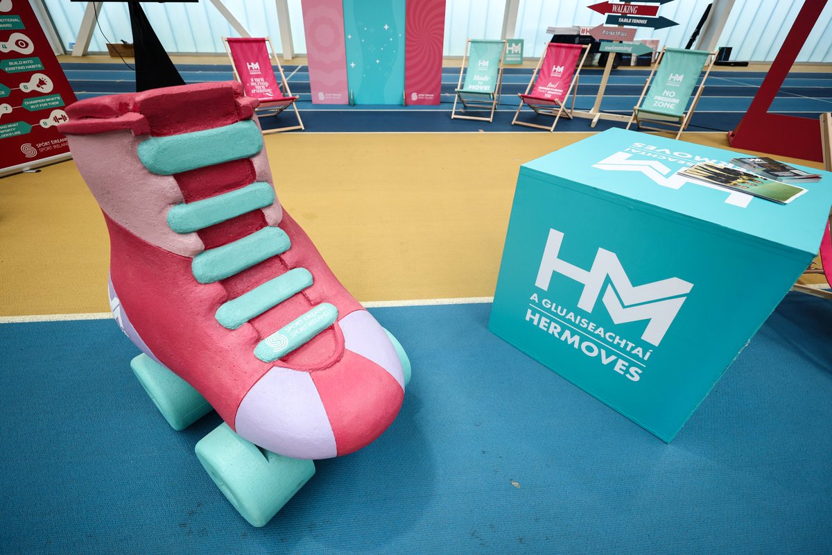 🌟Sport Development Conference!
Exciting Her Moves session led by Sport Ireland's Nora Stapleton and Hannah Craig showcased strategies for supporting more teenage girls to remain active in sports.

👉hermoves.ie