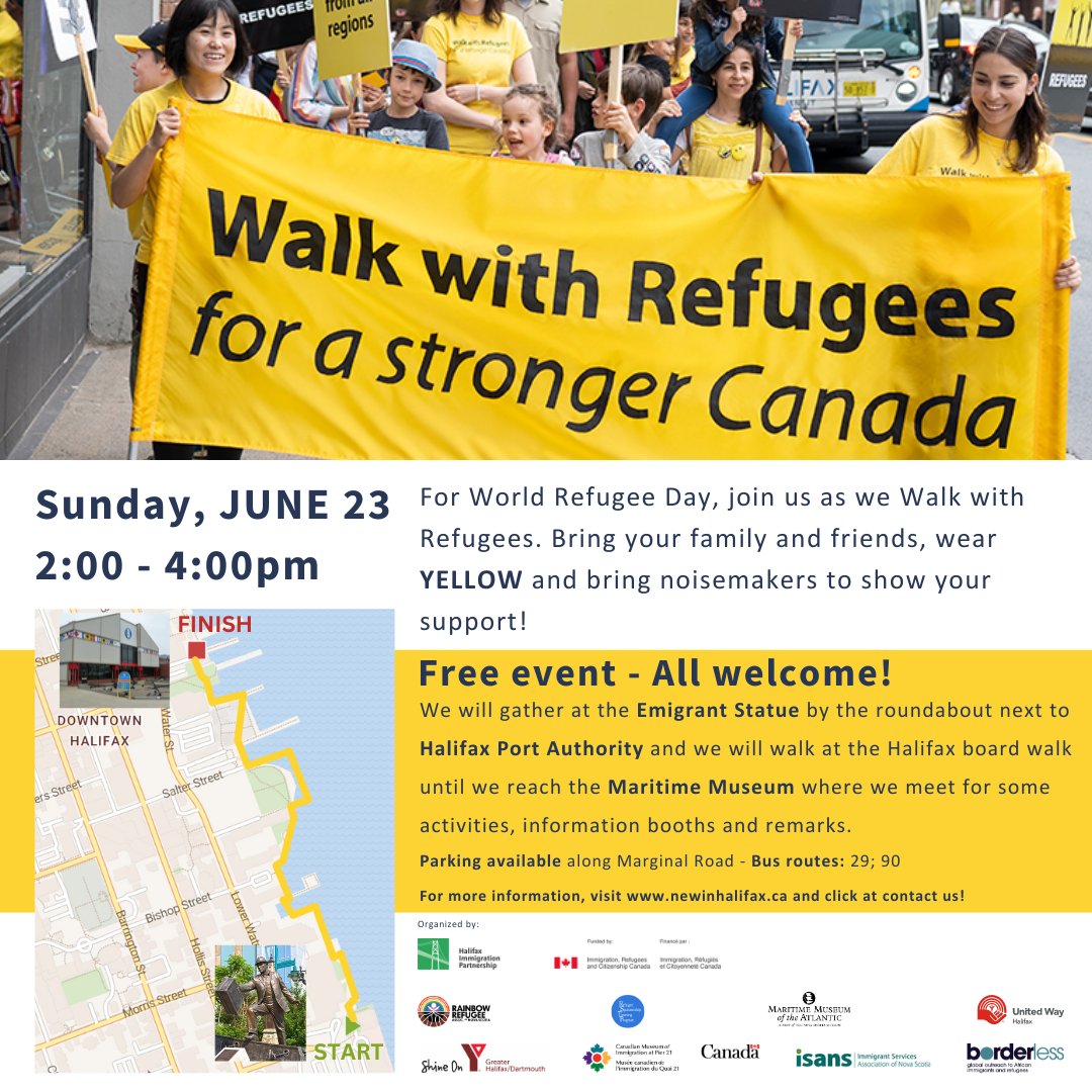 Walk with us June 23rd at Halifax Waterfront! FREE event!