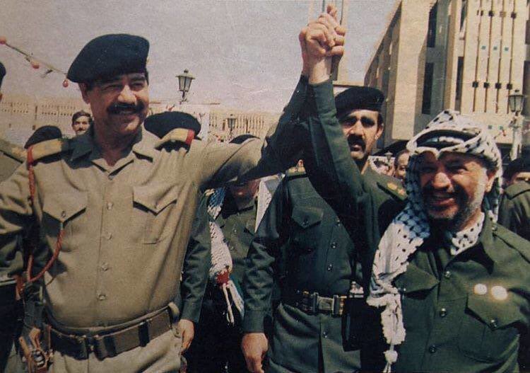 زمانی که صدام به ایران حمله کرد 
فلسطینی ها مستشاران نظامی و تسلیحات در اختیار صدام قرار داد تا با تمام قوا جوون های ایرانی را بکشند
در حال حاضر فلسطین و مردمش دقیقا به تخم چپم هستن 
میلیون میلیون دلار برای حماس و فلسطین از جیب ملت ایران خرج شد دیگه بسه 
#ریدم_به_آرمان_فلسطین