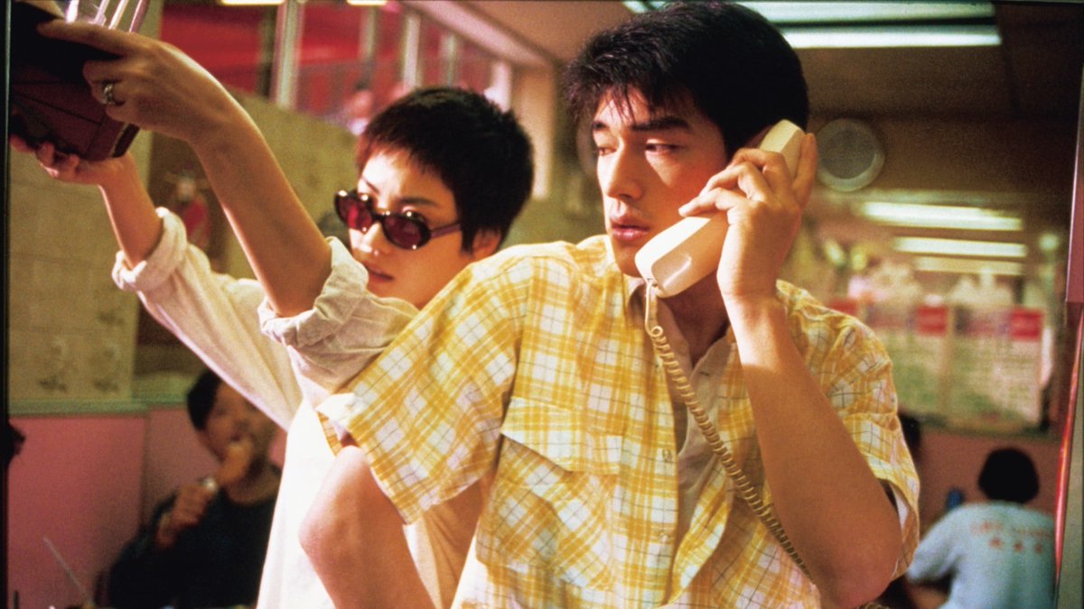 33. Anthony Bourdain's Top 10
CHUNGKING EXPRESS (1994) directed by Wong Kar-wai

With beautifully expressive cinematography & editing & effervescent performances, Wong Kar-wai manages to whisk you away into his hypnotic, exhilarating world yet again. #CriterionChallenge2024