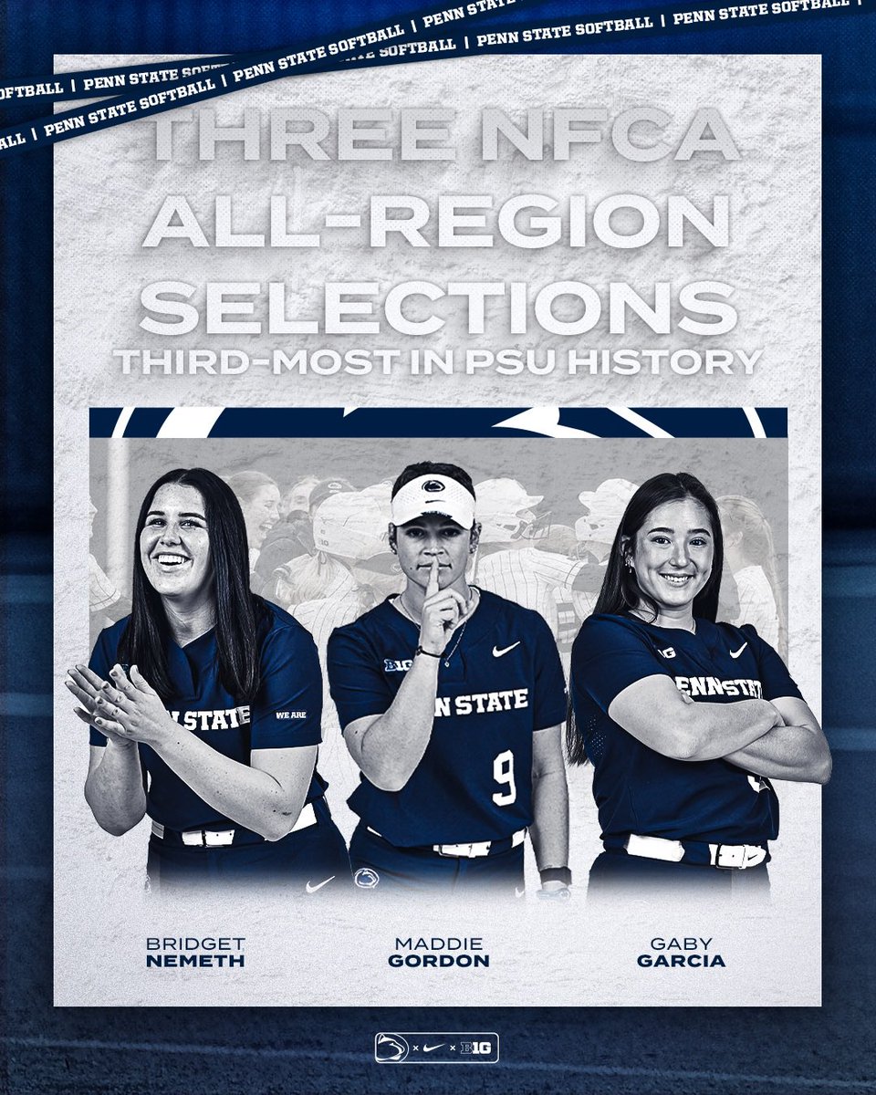 Three NFCA All-Region Selections… 𝐌𝐀𝐃𝐄 𝐇𝐄𝐑𝐄

#WeAre | #NextStop