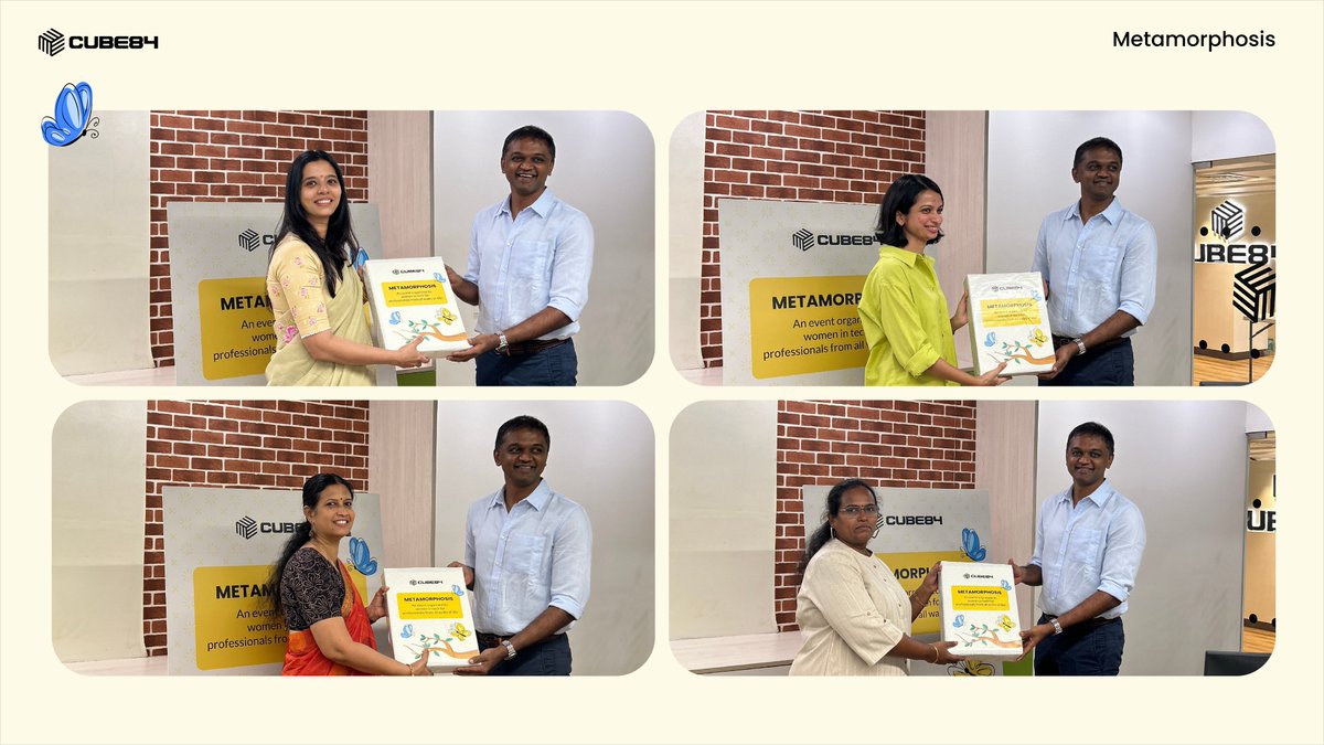 Happy to be part of the panel discussion <a href="/cube84inc/">CUBE84</a>  in the event called #metaphorsis on 25th May 2024.