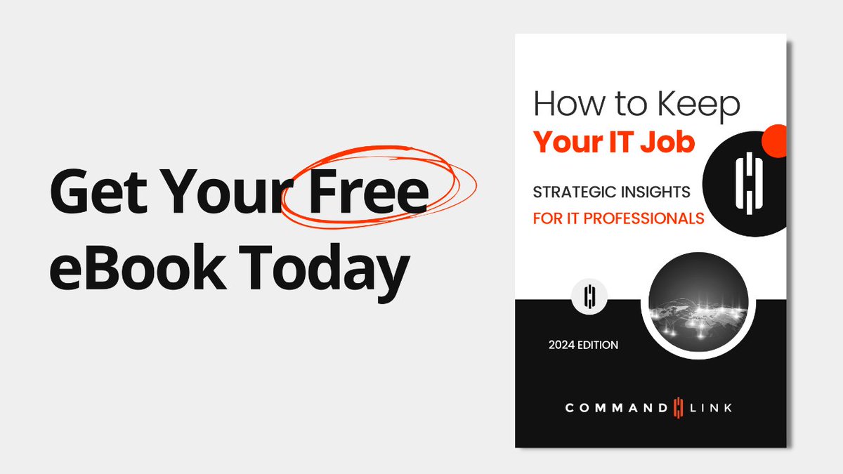 CommandLink's tweet image. In the rapidly evolving IT landscape, staying ahead is your only defense against obsolescence: commandlink.com/scale-it

#KeepYourITJob #CareerSurvival #TechAdaptability #CommandLinkDemo