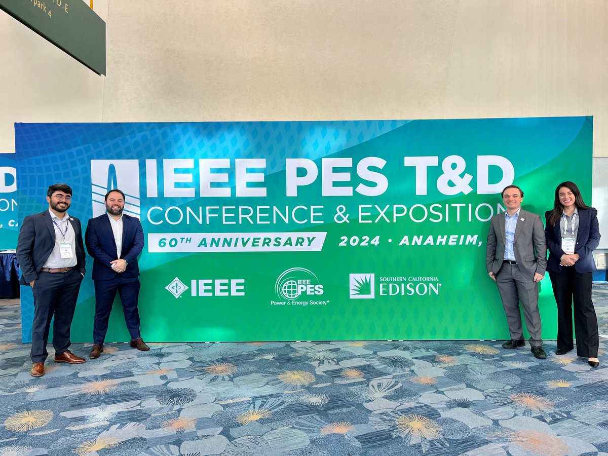 The Commercial team of Alubar Group visited the IEEE Conference &amp; Exposition, which took place from May 6 to 9 in Anaheim, CA (USA). This was a valuable opportunity to interact with clients, representatives and partners from North America.  
#AlubarGroup #IEEETandD #Alubar