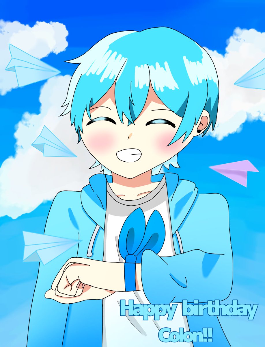 nao0429c's tweet photo. ころん君お誕生日おめでとうございます💐🩵✨
ころん君のとてもまっすぐで素直な言葉が大好きです！
私にとって今までもこれからもずっとヒーローです！
ころん君にとって最幸な一年になりますように！
 #ころんくん誕生祭2024 

 #ころんくん 

 #ころんぎゃらりー https://t.co/6meYZyIJPb