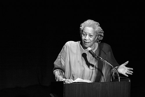 “The difficulty for me in writing is to write language that can work quietly on a page for a reader who doesn’t hear anything. Now for that, one has to work very carefully with what is in between the words. What is not said.” —Toni Morrison buff.ly/3scRSDh