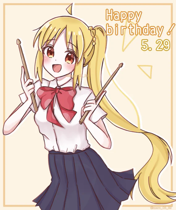 下北沢の大天使爆誕 #伊地知虹夏生誕祭  #伊地知虹夏生誕祭2024  #ぼっち・ざ・ろっく  #伊地知虹夏 
