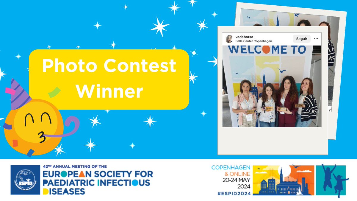 🎉📸 Congratulations to Vada, Our Photo Contest Winner! 📸🎉 Vada's creative picture has earned a free registration to ESPID 2025! 🎟️✨ Thank you to everyone who participated and shared their amazing photos. Your creativity made this contest a huge success! 🌟 #ESPID2024