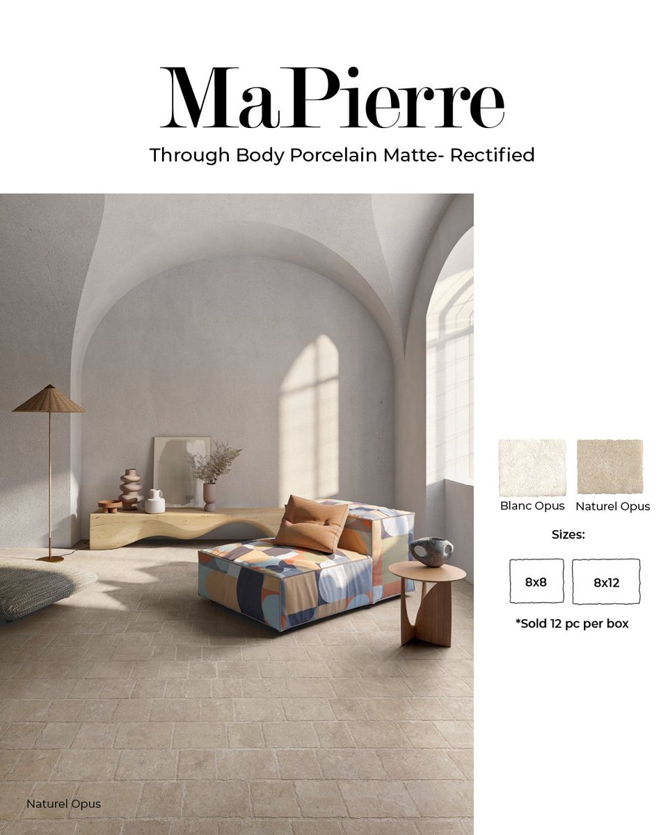 Discover MaPierre: Inspired by classic French limestone with rich variation & beautiful imperfections. 

#amestile #amestileandstone #tilestyle #tiledesign #frenchlimestone #interiordesign