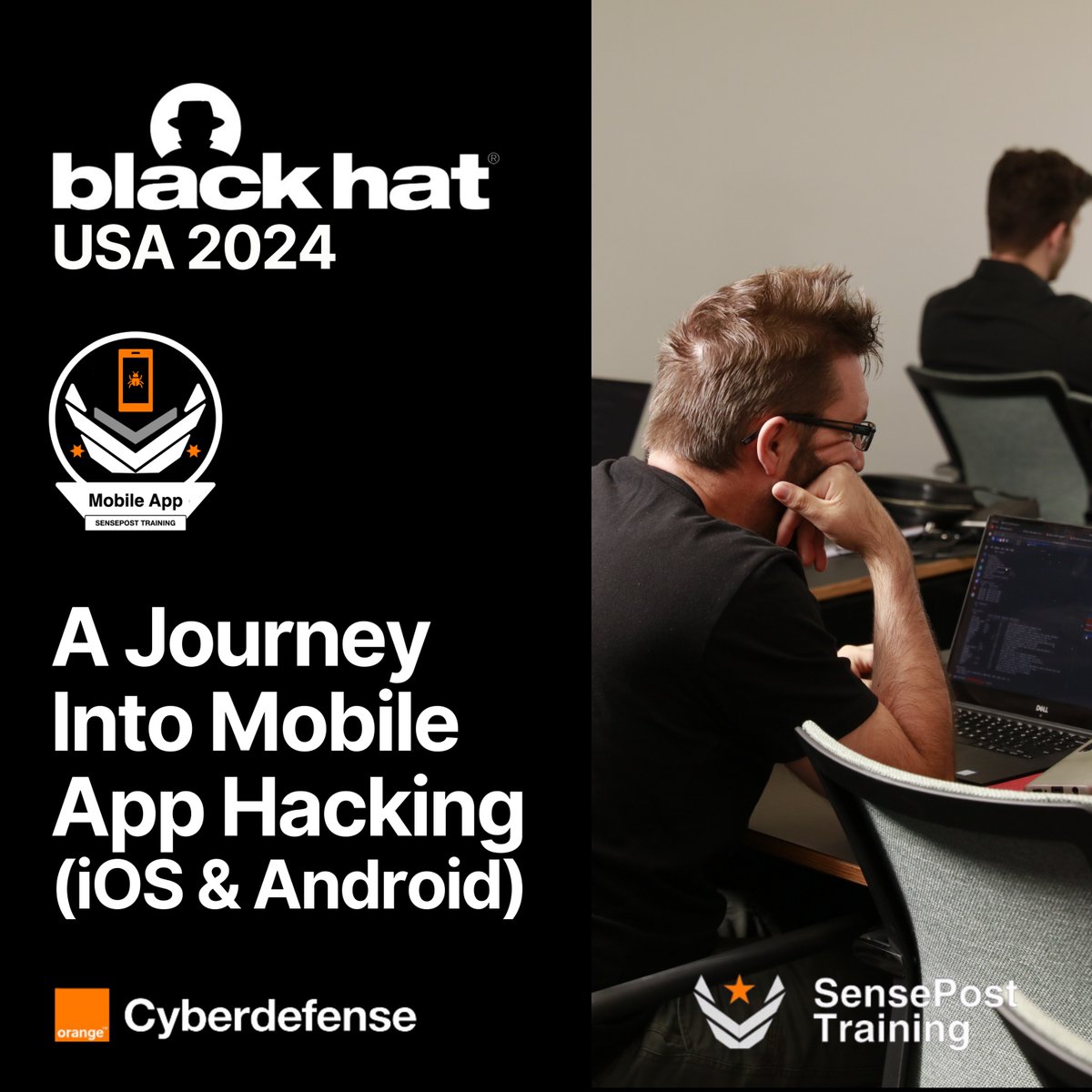 Learn how to break modern mobile applications with our team @Black Hat USA 2024!

Our Journey into Mobile Application Hacking course covers both iOS and Android applications.

👉Join us: ow.ly/9Jer50RPm4x