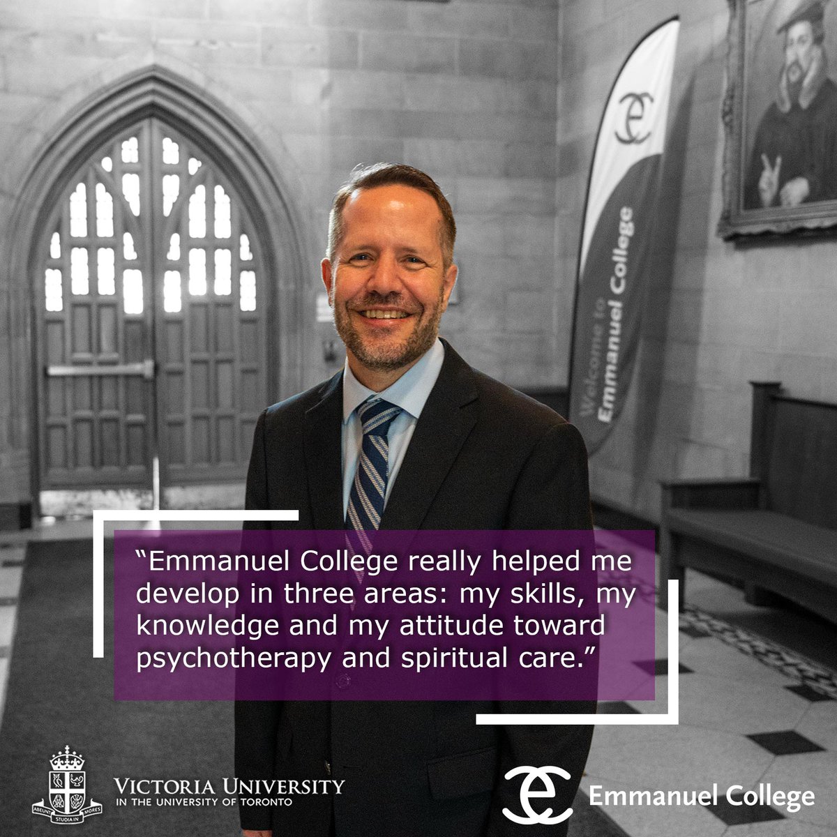 Emmanuel College (@emmanuelcolleg2) on Twitter photo “It’s all about connecting to everyone, regardless of their background” was what David Gallas as he continues his journey as a military chaplain. Learn more about David’s story and the Class of 2024 here: vicu.utoronto.ca/news/meet-emma…
#ECGrad2024
<a href="/VicCollege_UofT/">Vic College UofT</a>
<a href="/TorSchTheology/">TorontoSchTheology</a> “It’s all about connecting to everyone, regardless of their background” was what David Gallas as he continues his journey as a military chaplain. Learn more about David’s story and the Class of 2024 here: vicu.utoronto.ca/news/meet-emma…
#ECGrad2024
<a href="/VicCollege_UofT/">Vic College UofT</a>
<a href="/TorSchTheology/">TorontoSchTheology</a>