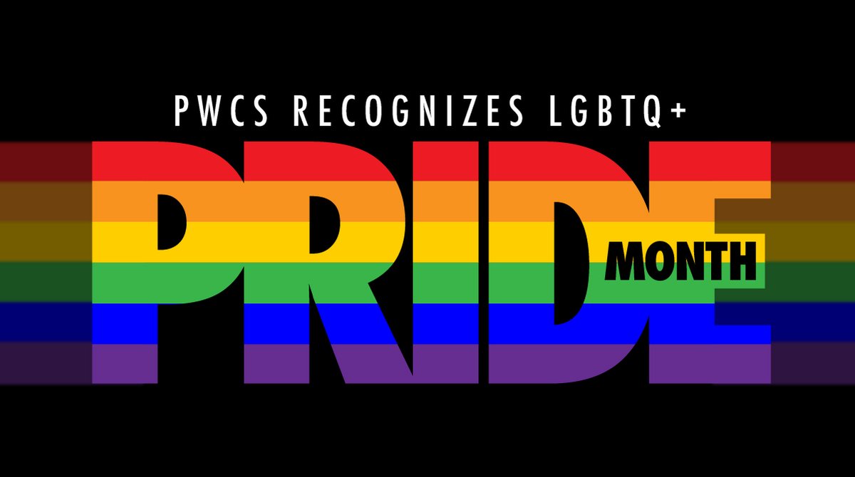 Prince Williams County Public Schools recognizes June as LGBTQ+ #PrideMonth. At PWCS, we celebrate one another and foster a welcoming and accepting environment for all students and staff.