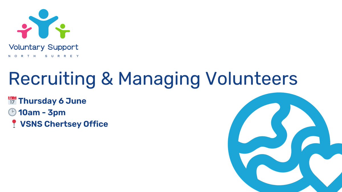 🚨 Spaces are still available for our popular Recruiting & Managing Volunteers training session, taking place next Thursday! Click here for more details and to book your place 👉 ow.ly/zJZg50RYiM2