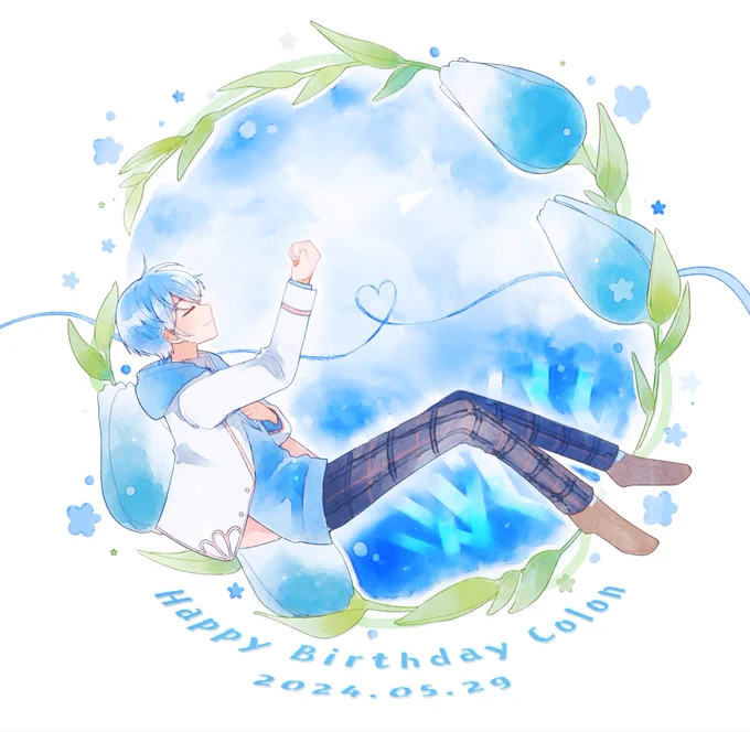ころんくんお誕生日おめでとうございますどんな時も真正面から向き合ってくれてくれる君の姿は、まさに強く優しいヒーローですこれからもころんくんの好きを応援させてくださいここから一緒に描く道もいつまでも暖かな愛で溢れますように #ころんくん誕生祭2024 #ころんぎゃらりー 