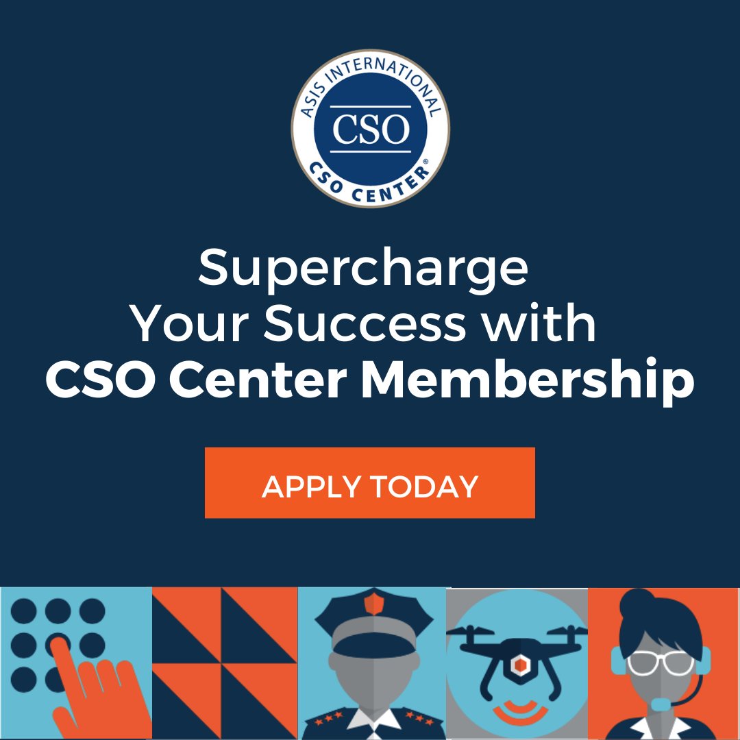 ✅Senior security executives. ✅Benchmark reporting. ✅Candid conversations. It's all here and more. Apply today to the CSO Center! brnw.ch/21wKd5H #security #securityprofession #membership