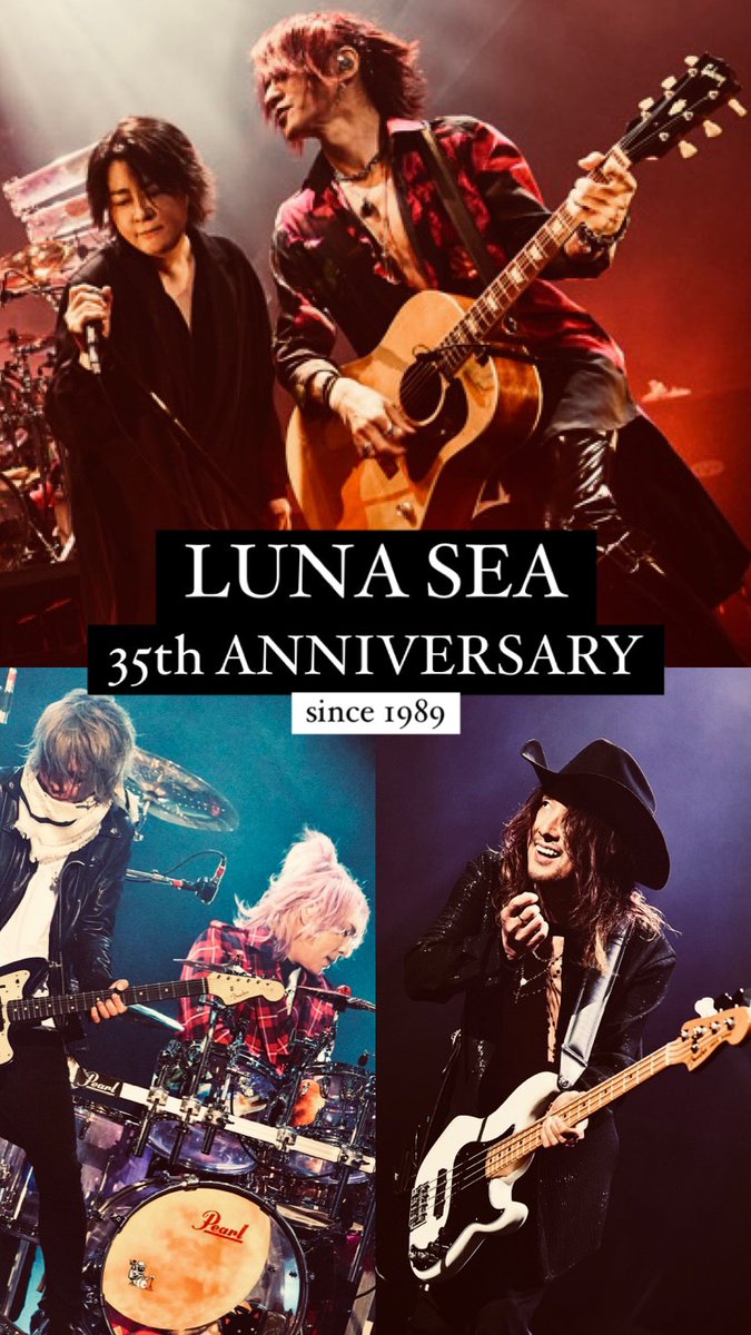 luna_robot's tweet photo. Time has come... Happy 35th Anniversary @LUNASEAOFFICIAL ✨🌙
#lunasea #LS35 #lunasea35 https://t.co/QOXOP83lHH