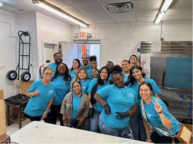 In observance of World Hunger Day, members of our team in North Richland Hills, Texas, volunteered with Tarrant Area Food Bank to stock shelves, prepare bags of groceries, and load food into the cars of those living in nearby communities. #PRAGroup #GlobalReach #LocalTouch