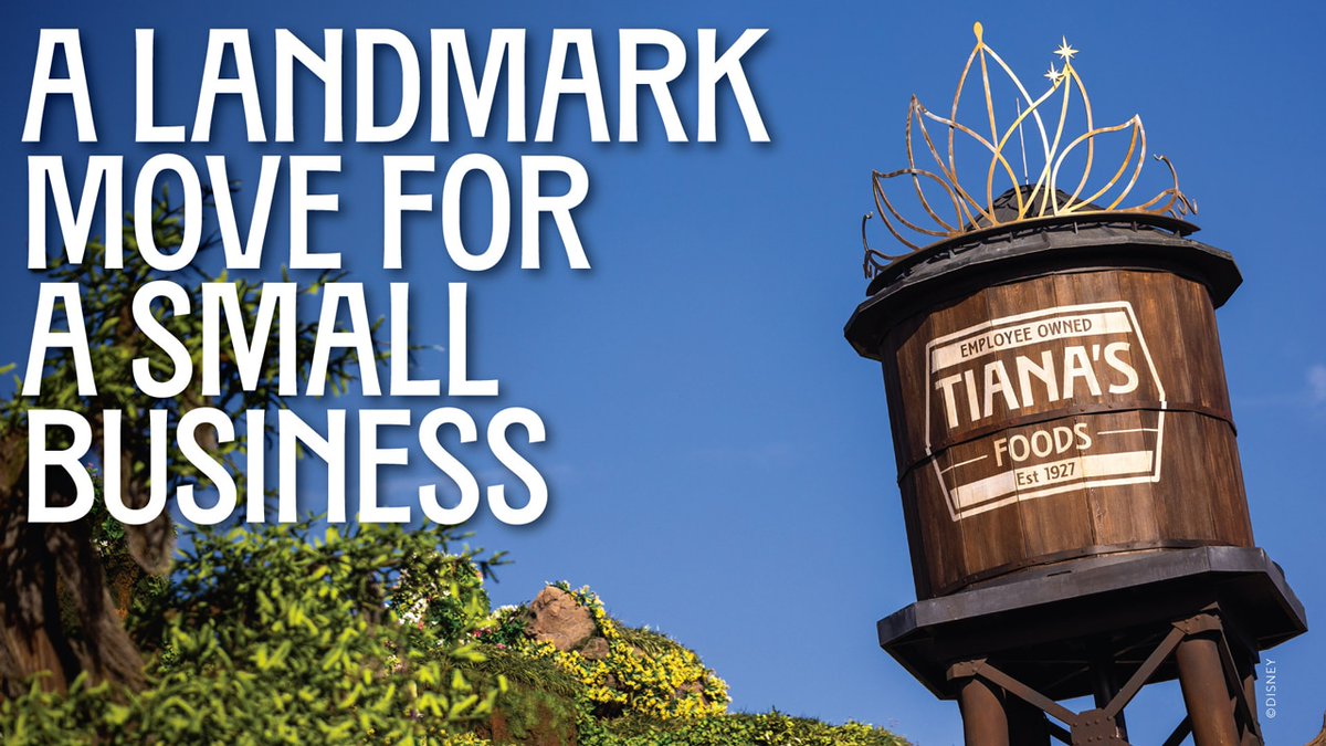 DisneyWorldPost's tweet image. DisneyWorldPost.com:  Inside Look: The Teams Who Made Tiana’s Foods Water Tower dlvr.it/T7W2tj