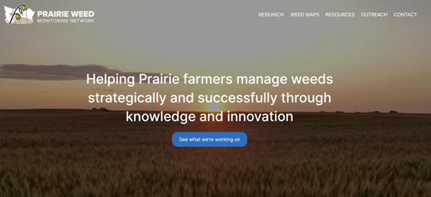 WGRF is excited to announce the official launch of Prairieweeds.com, a comprehensive online platform designed to support the Prairie Weed Monitoring Network (PWMN) through the Integrated Crop Agronomy Cluster.
