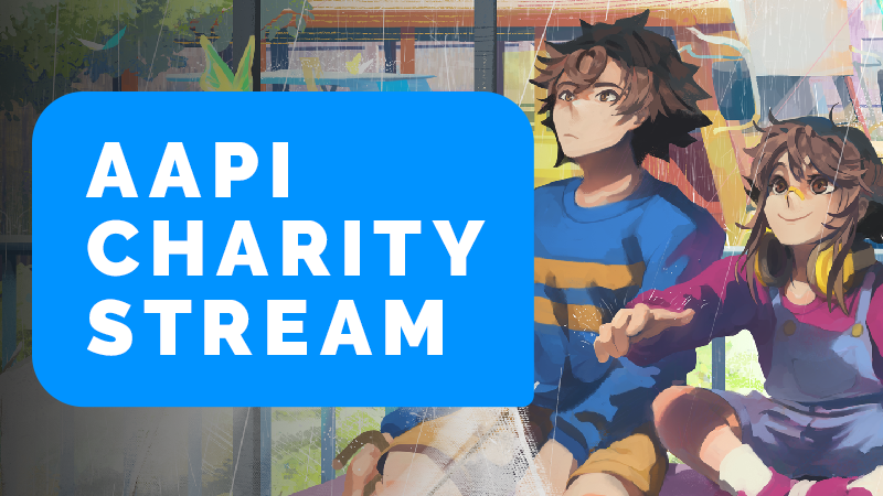 MaximumEntmt's tweet photo. ▶️Come watch @nenganchi streaming the @UntilThenGame demo on @Twitch now to support #AAPIUnited in honor of #AAPIHeritageMonth! 

🦋: https://t.co/HDsFa3AlcC

#AAPI #indiegame #charitystream https://t.co/aN87WVkbxX