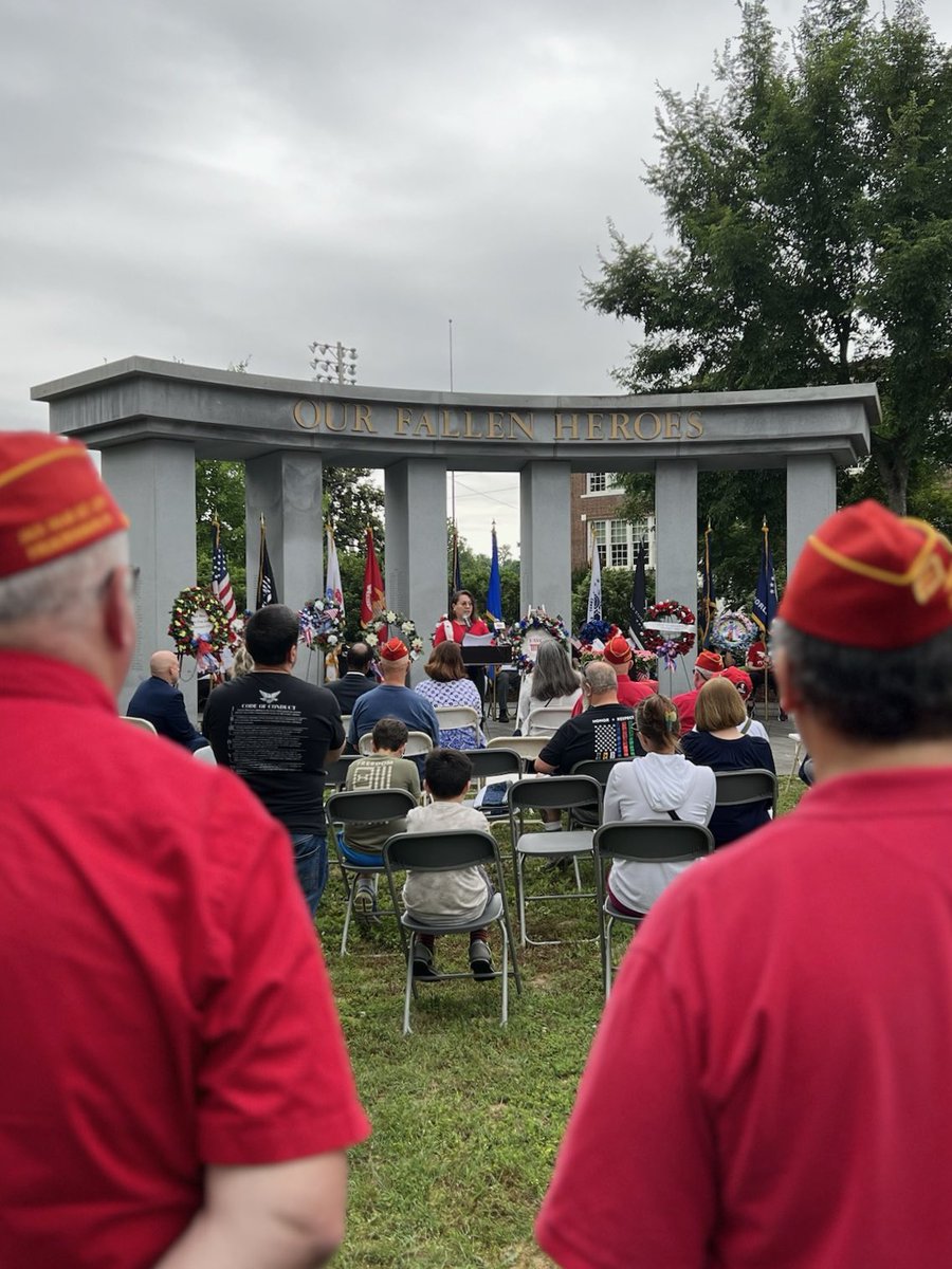 My team was honored to join local Veterans and community members yesterday at the Fredericksburg Area Veterans Council Memorial Day Ceremony. We must always remember and recognize the service of the brave Virginians who paid the ultimate sacrifice in defense of our freedoms.