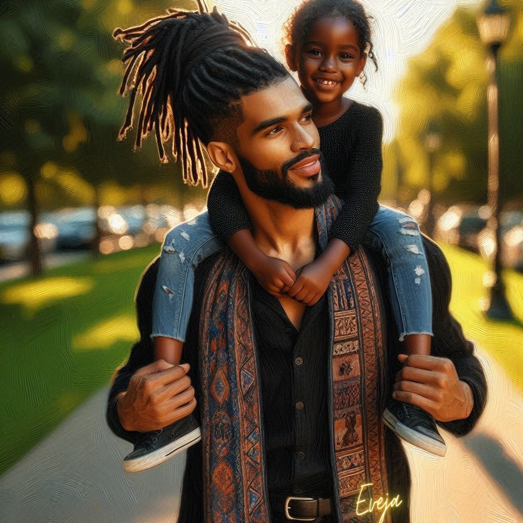 QT Your Daddy's little girl art 

~Good vibes~~                            

#aifortheculture #aiart #aiartist #aiartcommunity #AIArtistCommunity #AIArtGallery #Africa #aiDigitalArt #aiAfro #aiAfrica #aiftc #aiftcdaily