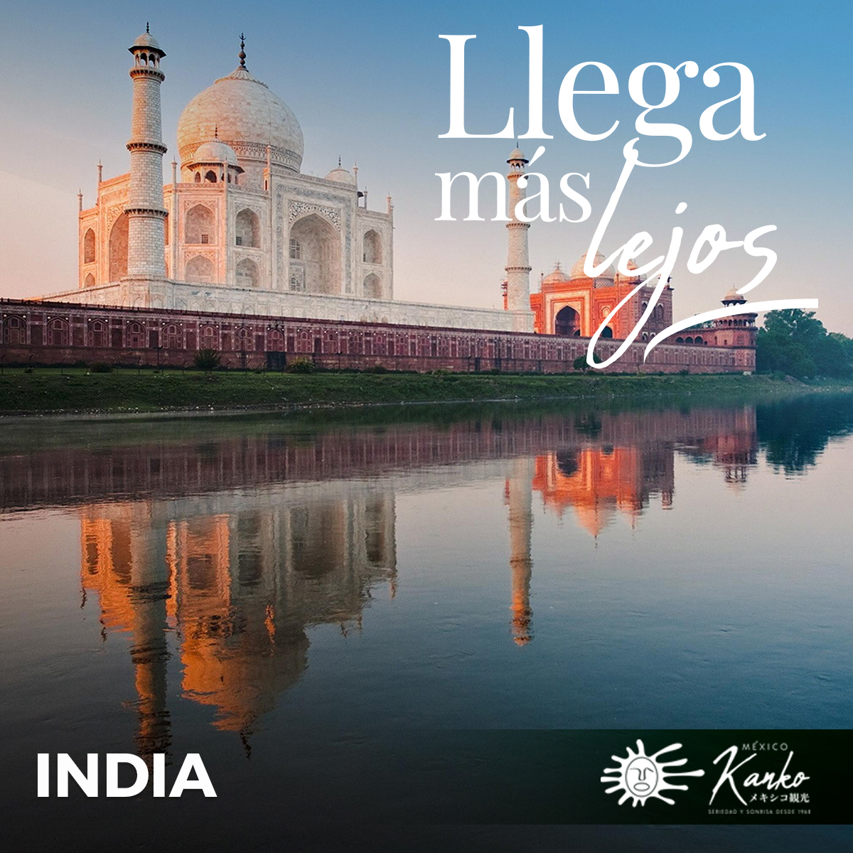🌏 EXPERTOS en ASIA📍INDIA 🇮🇳
😍 La belleza de la #India es tan vasta que encanta con sus impresionantes paisajes naturales y sus monumentos históricos como el Taj Mahal en Agra o los templos antiguos en Khajuraho. 
🧡 La India cautiva con su riqueza cultural y arquitectónica…👇🏻
