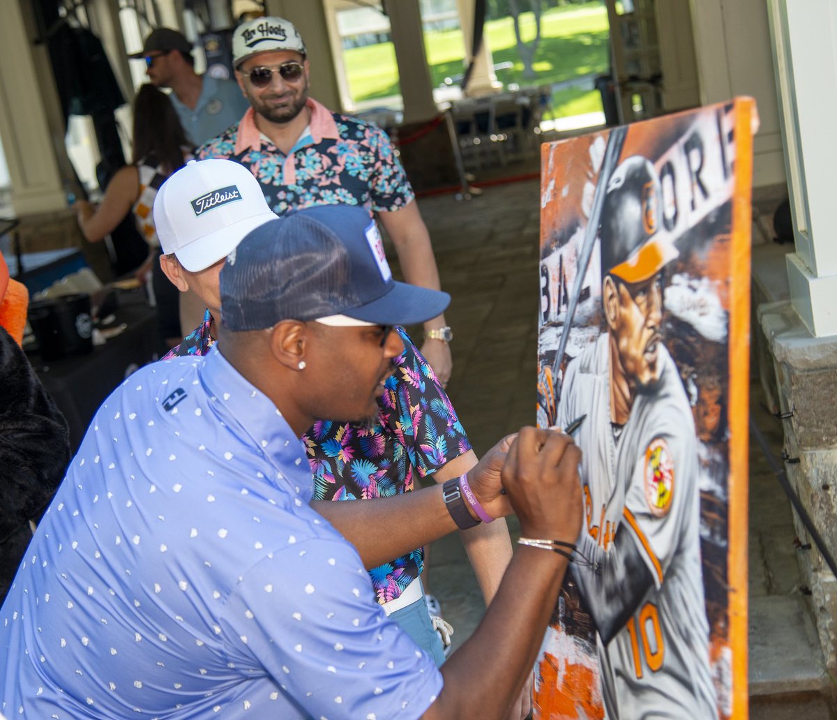 ⚾️ Win this beautiful @SimplyAJ10 painting created by @Dorseyart! 100% of proceeds will benefit @BriganceBrigade! 🧡 givebutter.com/c/Xgh1tD/aucti… 🎨