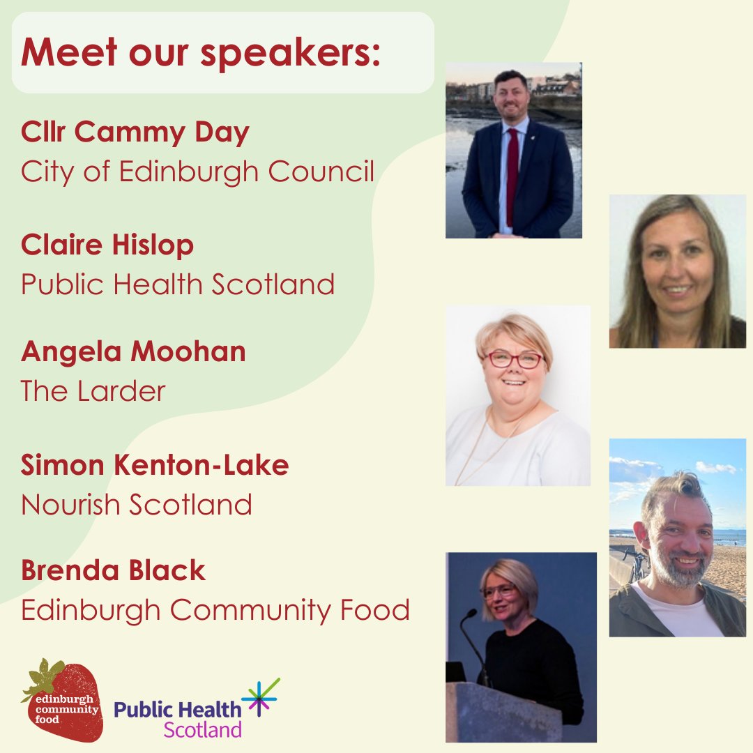 Edinburgh Community Food (@edincomfood) on Twitter photo 2 days until our Regional Community Food event!📅 We look forward to bringing community food organisations together to strengthen links across our network Check out our fantastic range of inspiring speakers 🔽<a href="/anniemac76/">Annie McCormack</a> @cllrcammyday <a href="/LarderTraining/">The Larder</a> <a href="/clairehislop76/">Claire Hislop</a> <a href="/eQualityNutr/">Brenda</a> 2 days until our Regional Community Food event!📅 We look forward to bringing community food organisations together to strengthen links across our network Check out our fantastic range of inspiring speakers 🔽<a href="/anniemac76/">Annie McCormack</a> @cllrcammyday <a href="/LarderTraining/">The Larder</a> <a href="/clairehislop76/">Claire Hislop</a> <a href="/eQualityNutr/">Brenda</a>