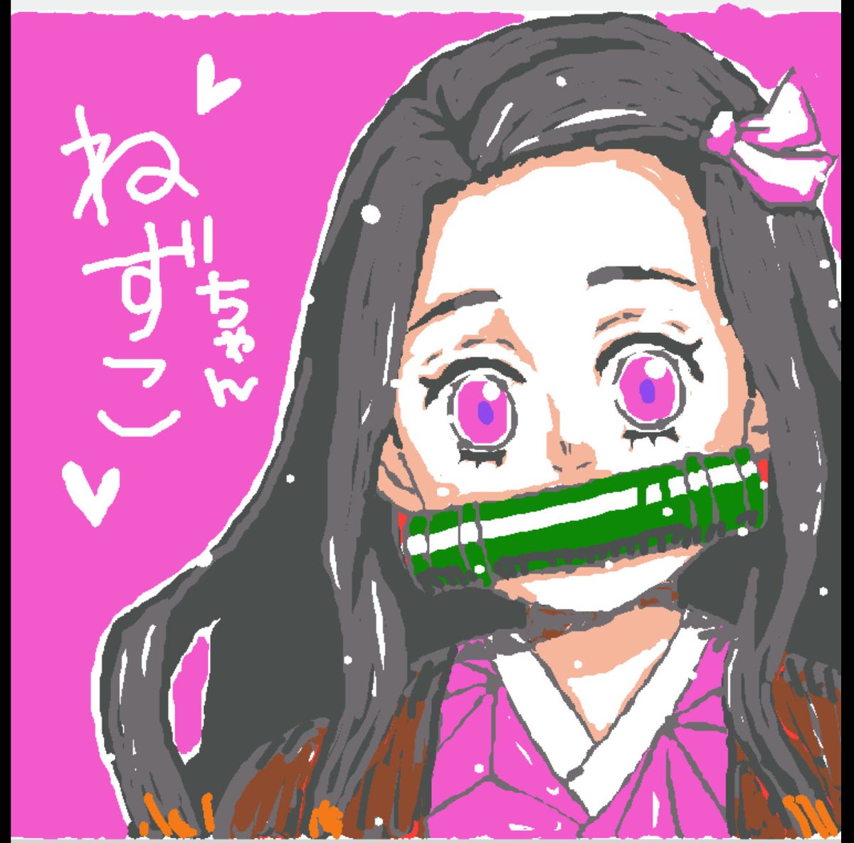 sodaillust's tweet photo. 2024.5.28 Realityより禰豆子 https://t.co/iKfhgRCC1k