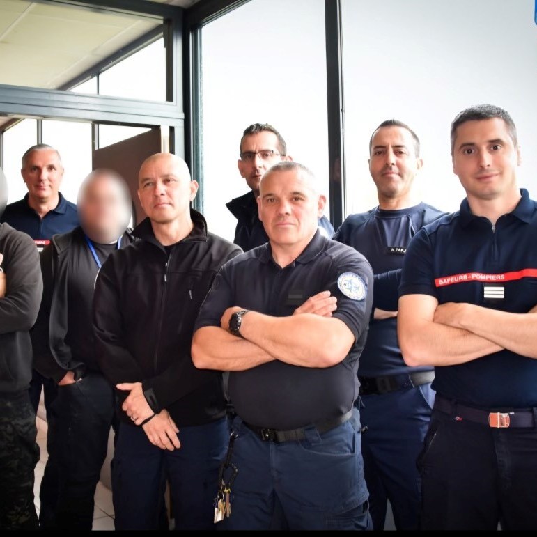 sdis47's tweet photo. #Formation Le @sdis47  était à l'#ENAP (École Nationale de l'Administration Pénitentiaire) à Agen pour une formation de #sensibilisation aux risques #NRBCe (Nucléaire Radiologique Bactériologique Chimique explosif). https://t.co/7izo0PEk3f